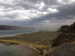 Banks Lake storm